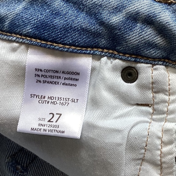 Hidden Los Angeles High Rise Straight Jeans *EUC* - Picture 6 of 6